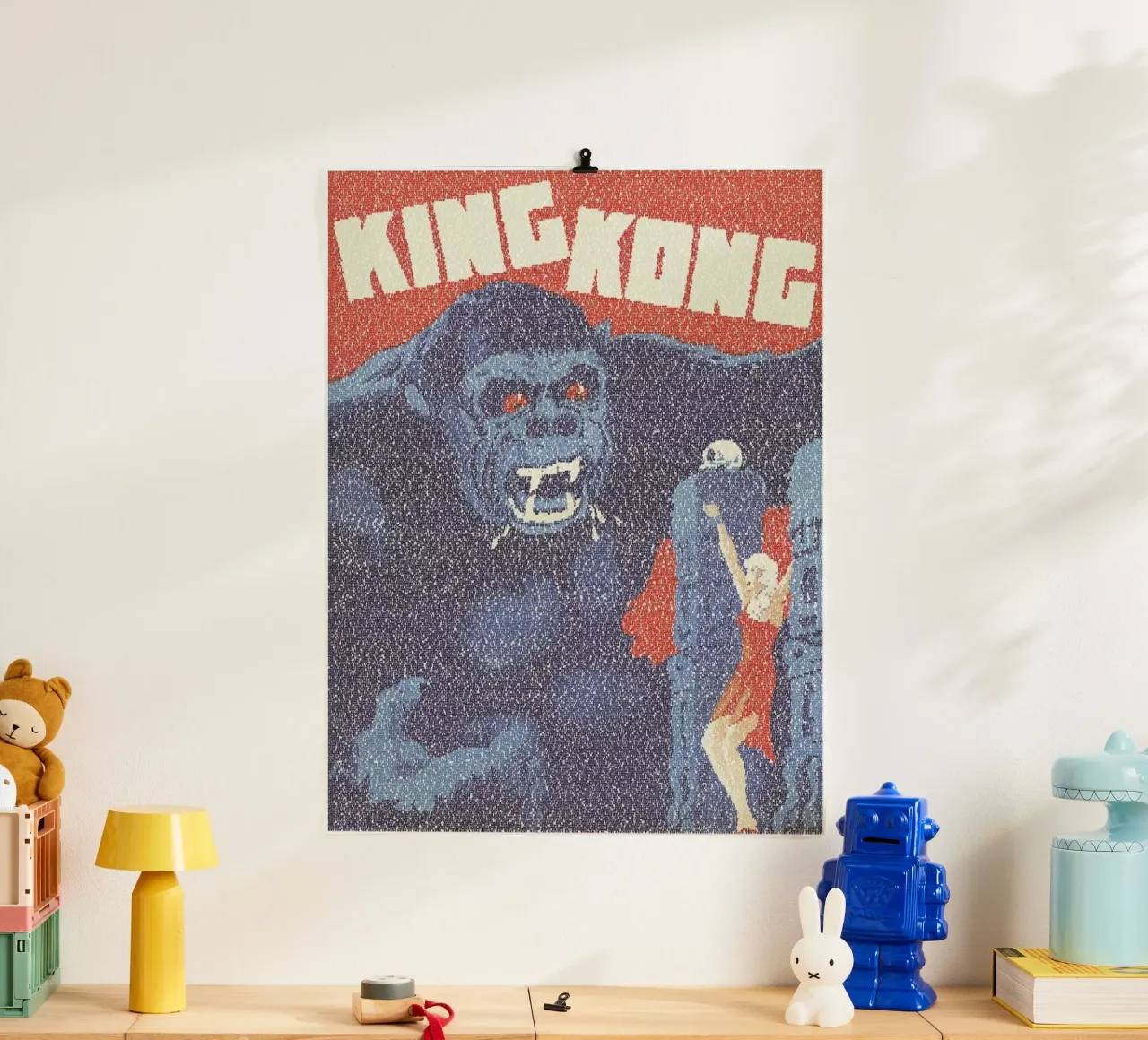 King Kong Poster von Robotic Ewe