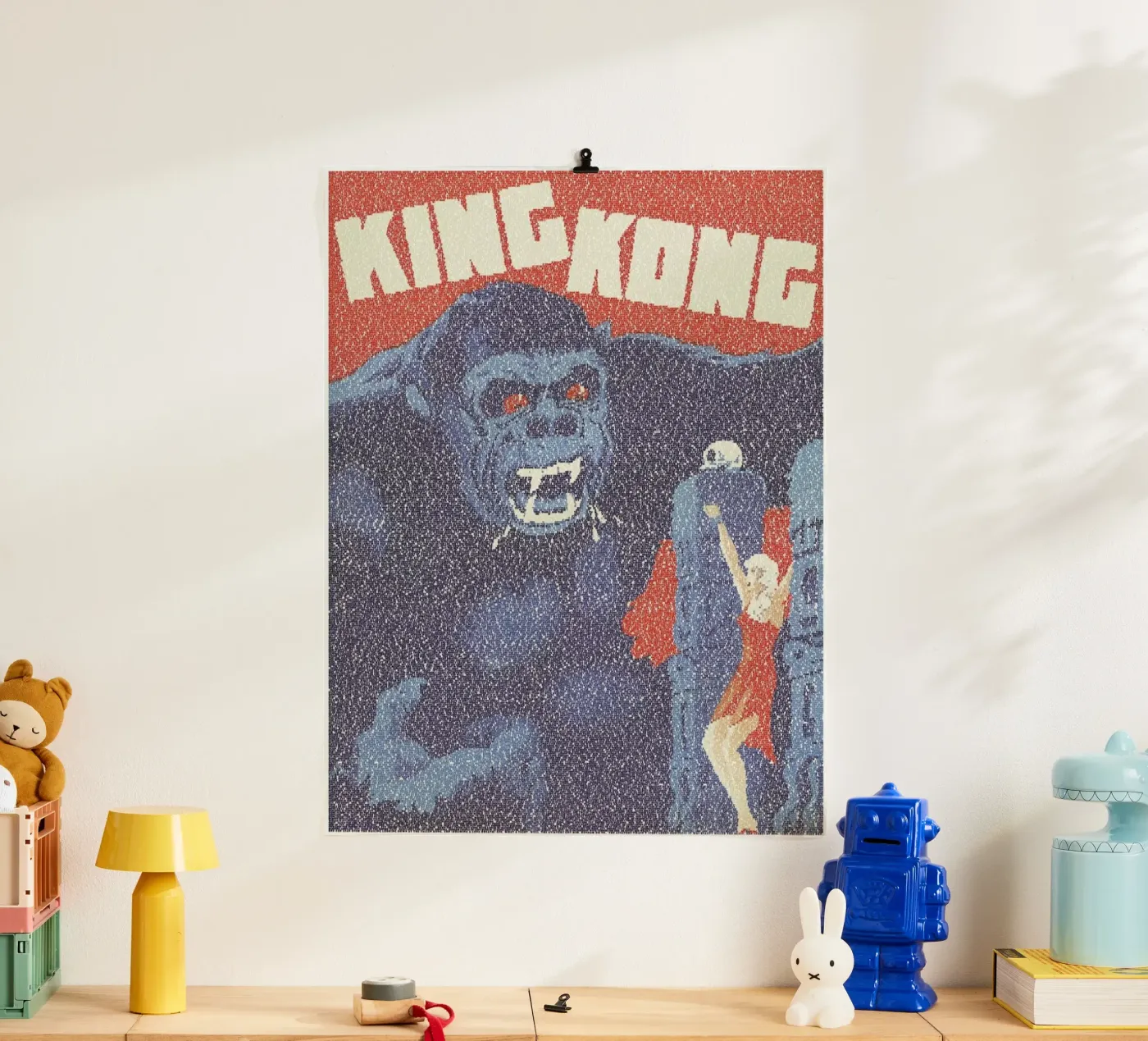 King Kong poster by Robotic Ewe