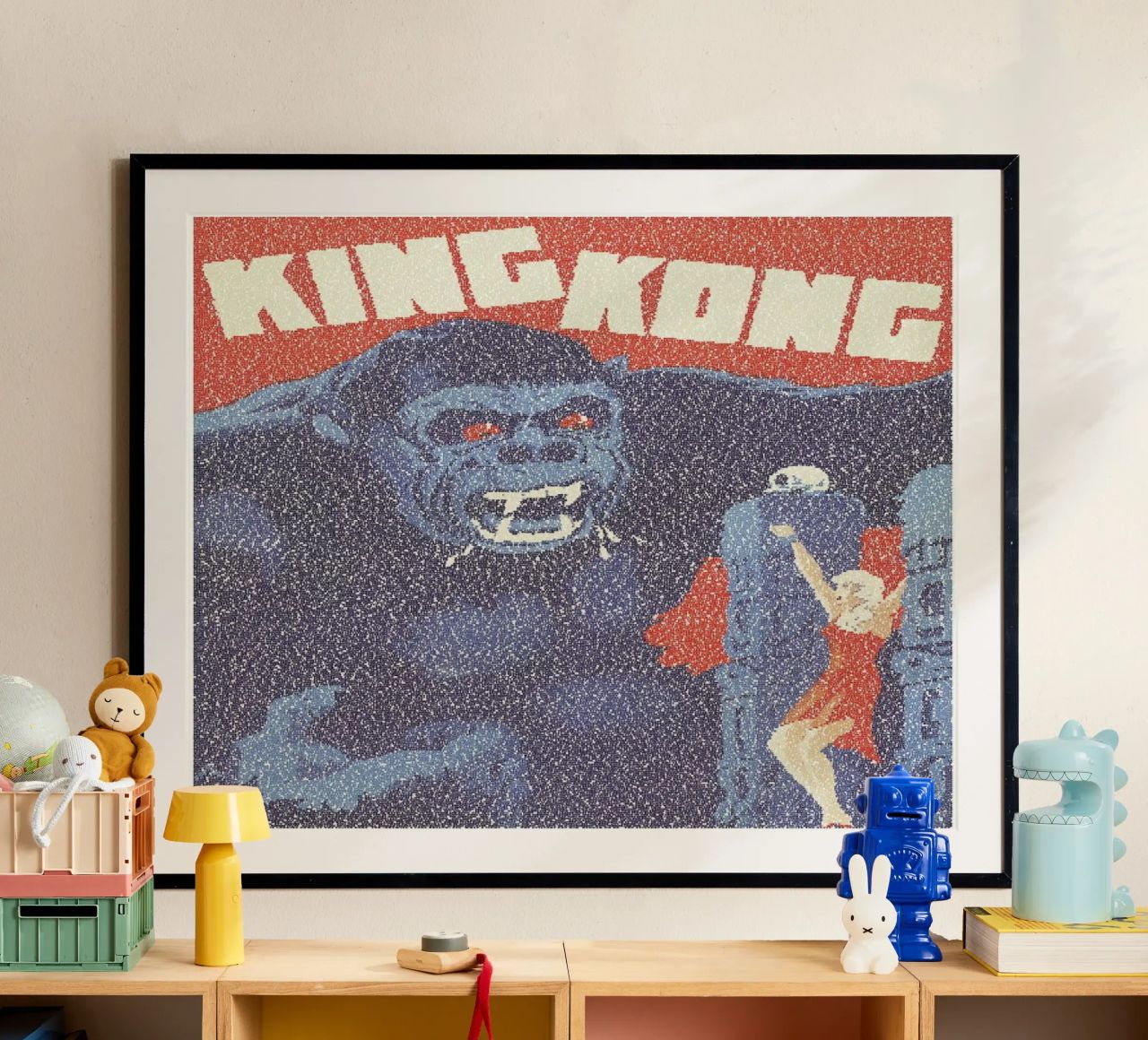 King Kong carta hahnemühle da Robotic Ewe