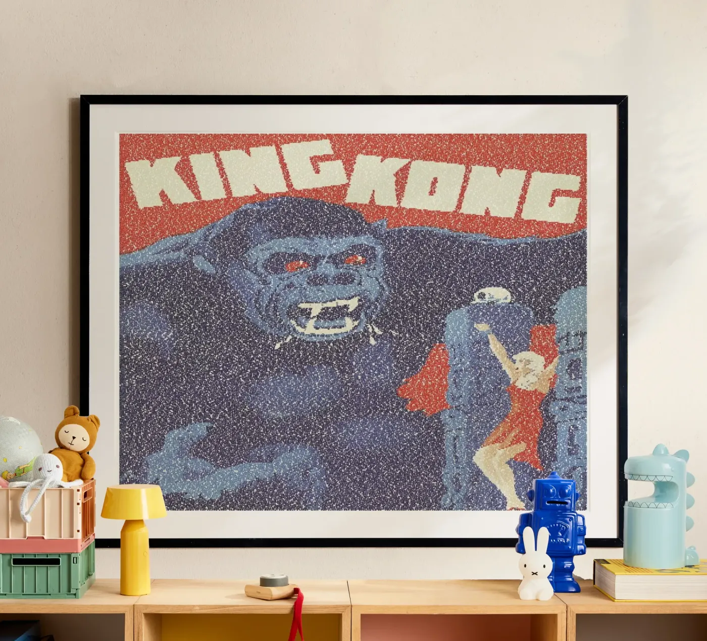 King Kong poster by Robotic Ewe