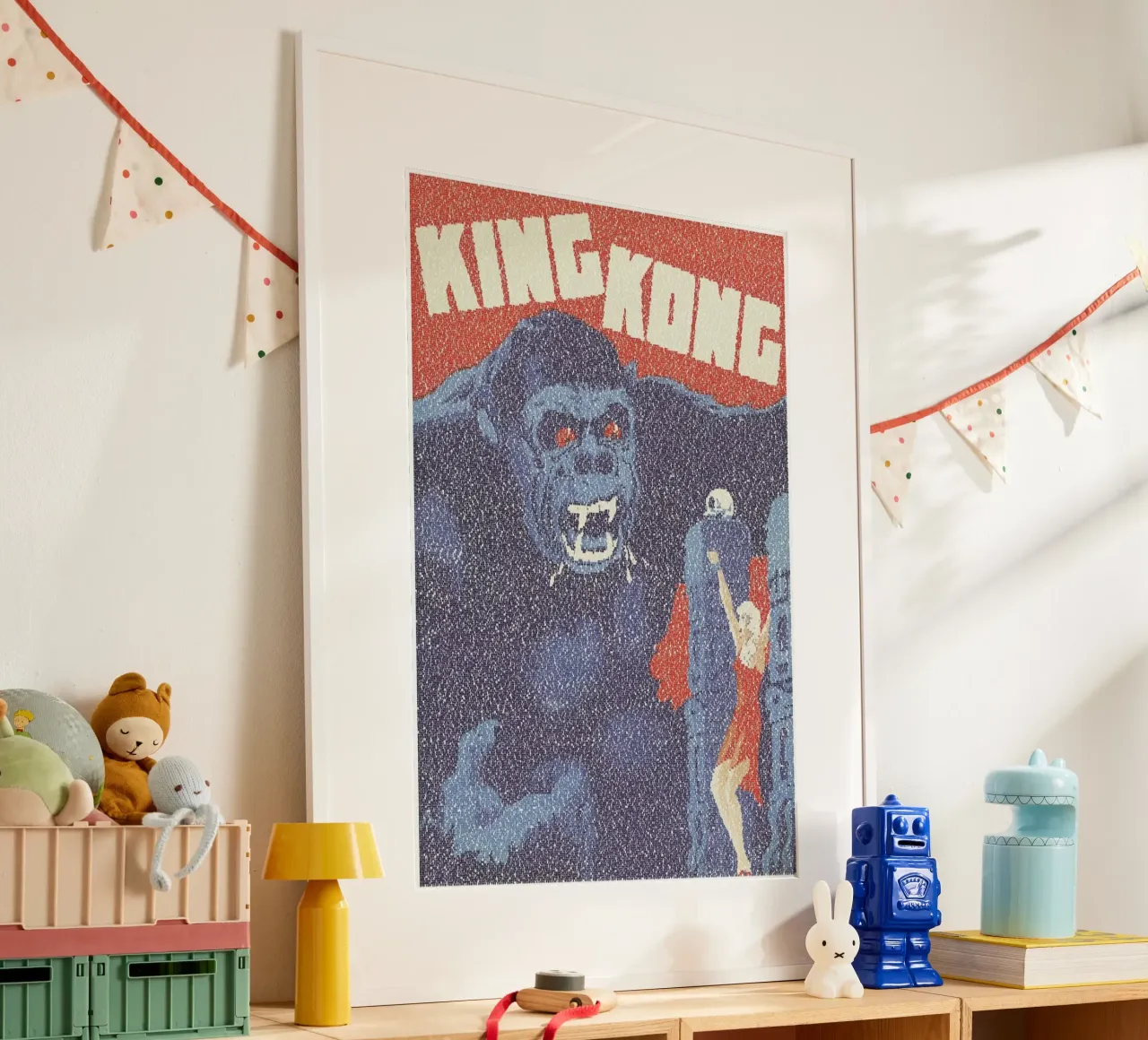 King Kong Poster von Robotic Ewe