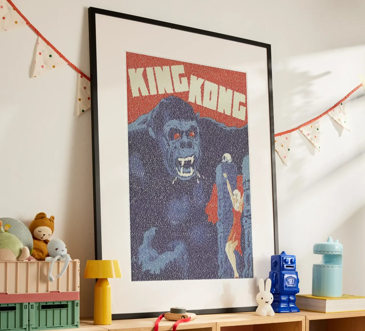 King Kong Poster von Robotic Ewe