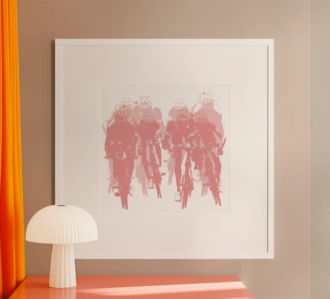 Ciclismo rosa poster da LaylaOzFun