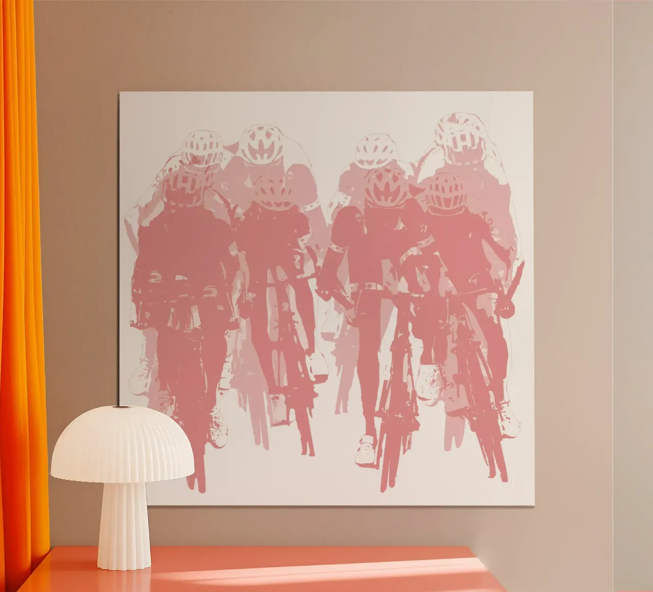 Ciclismo rosa poster da LaylaOzFun