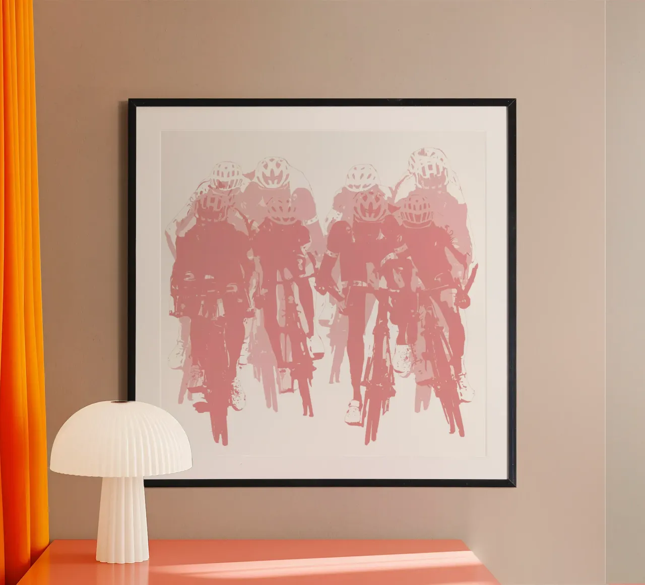 Ciclismo rosa poster da LaylaOzFun