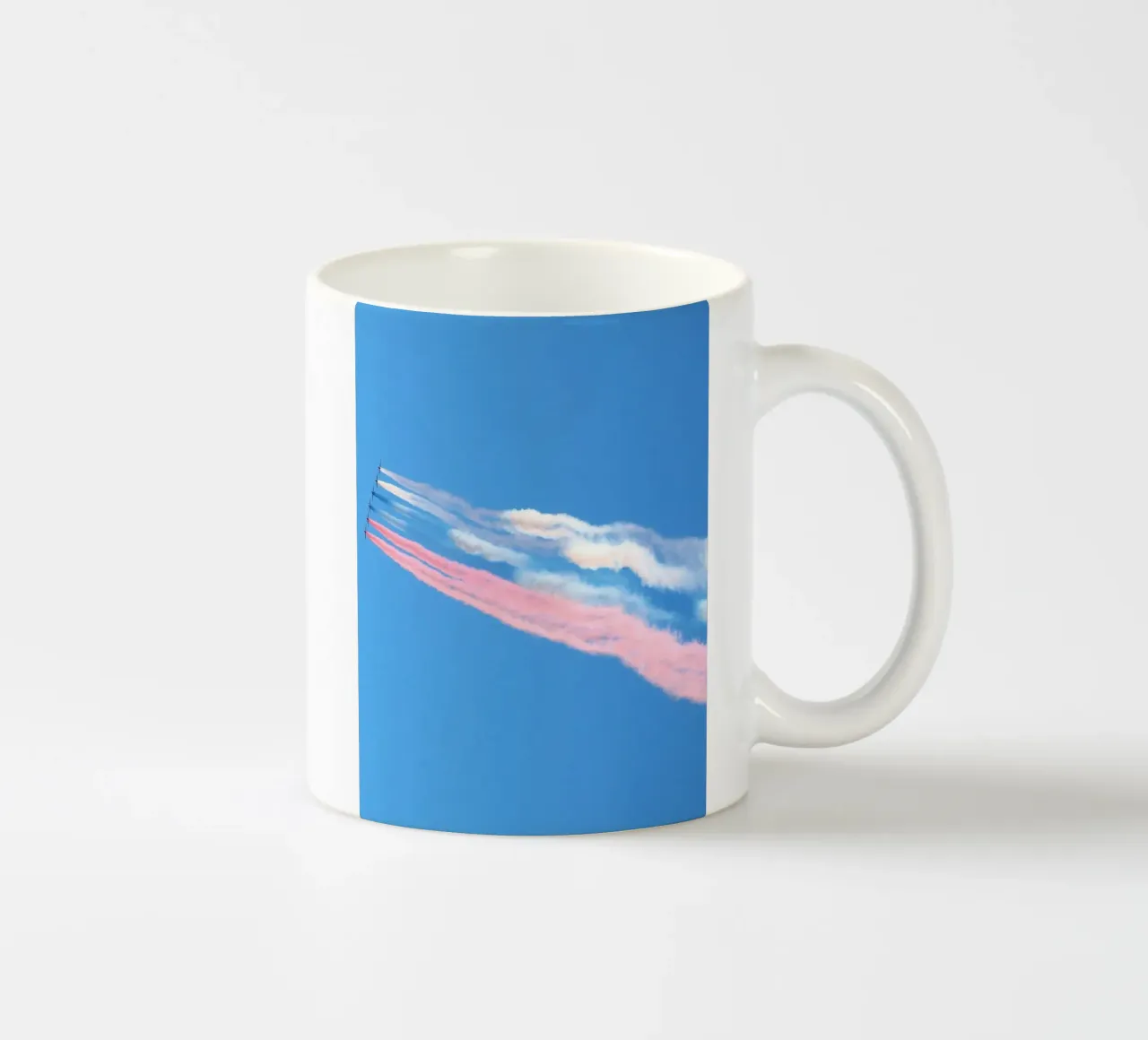 plane smoke color tazza in ceramica da feny