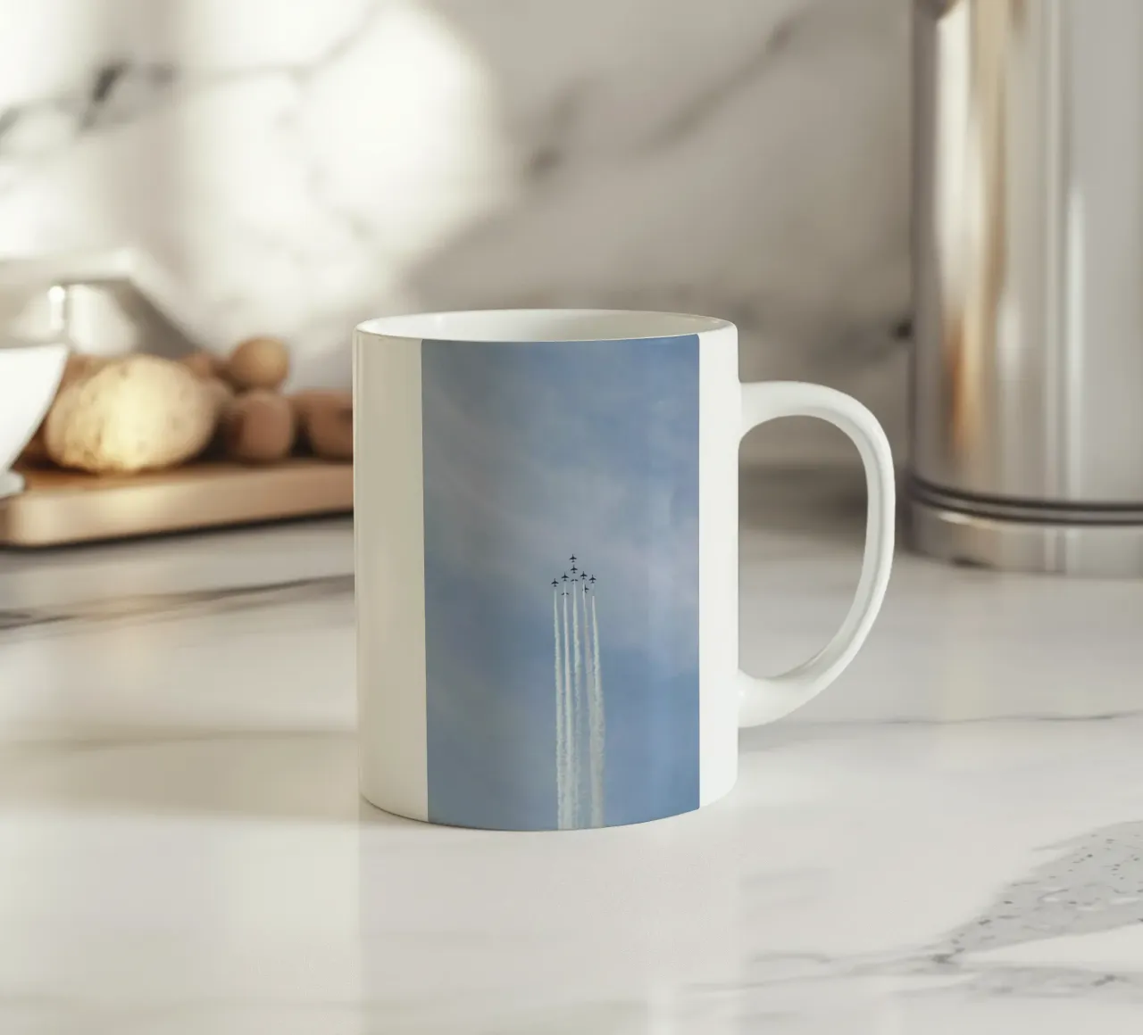 plane team up smoke tazza in ceramica da feny