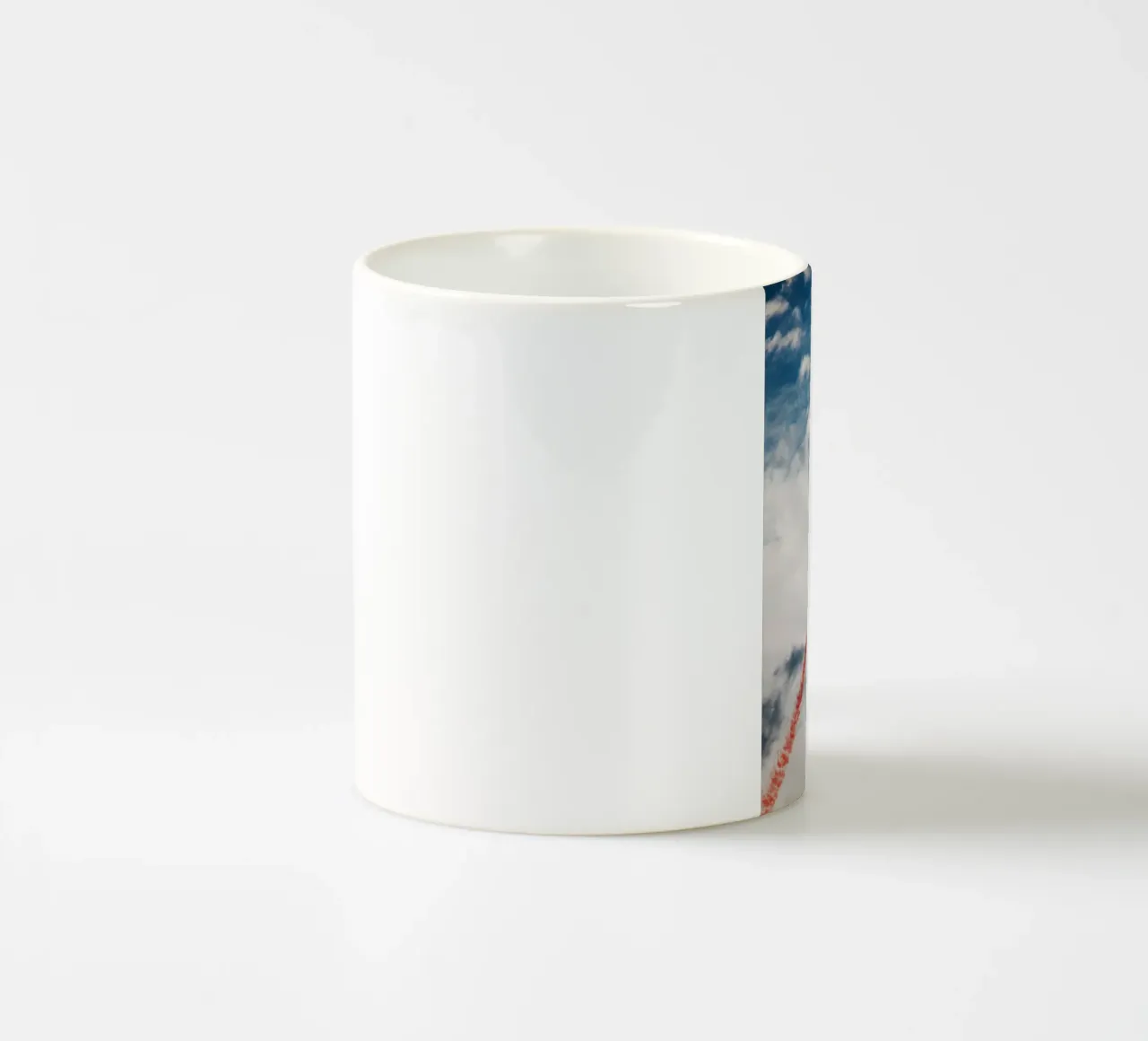 plane smoke red tazza in ceramica da feny
