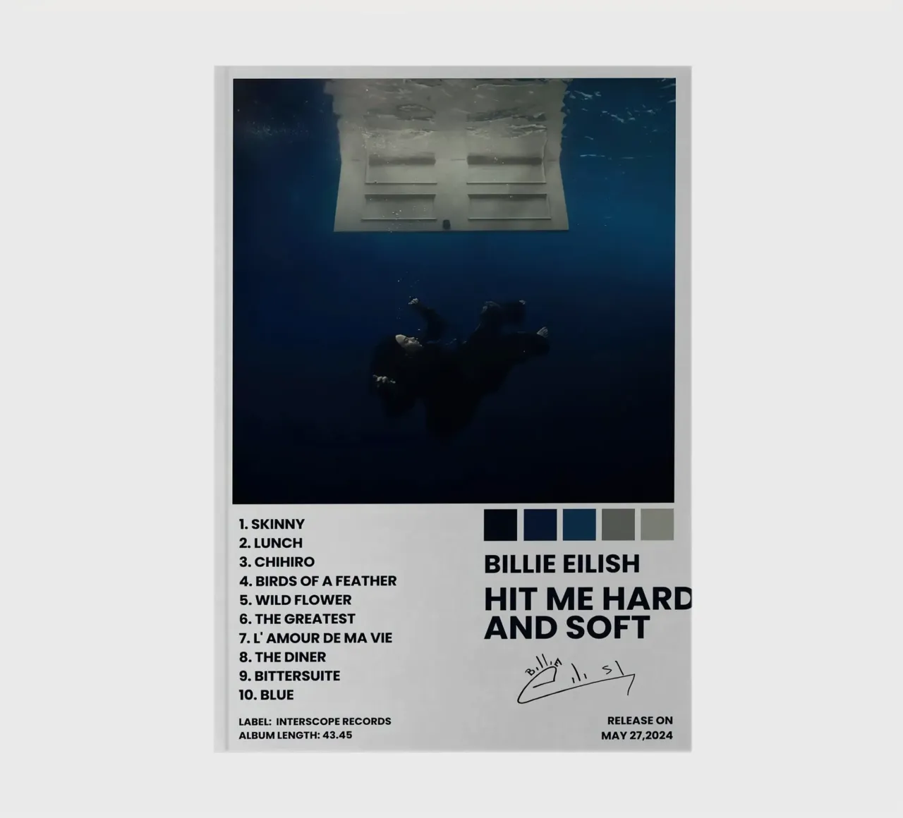 Billie Eilish Hit Me Hard And Soft diario da Roronoa7