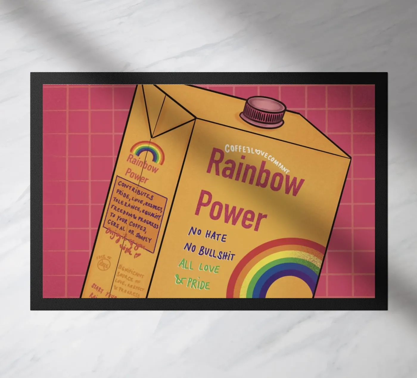 Rainbow Power Drink zerbino da Beeeplan
