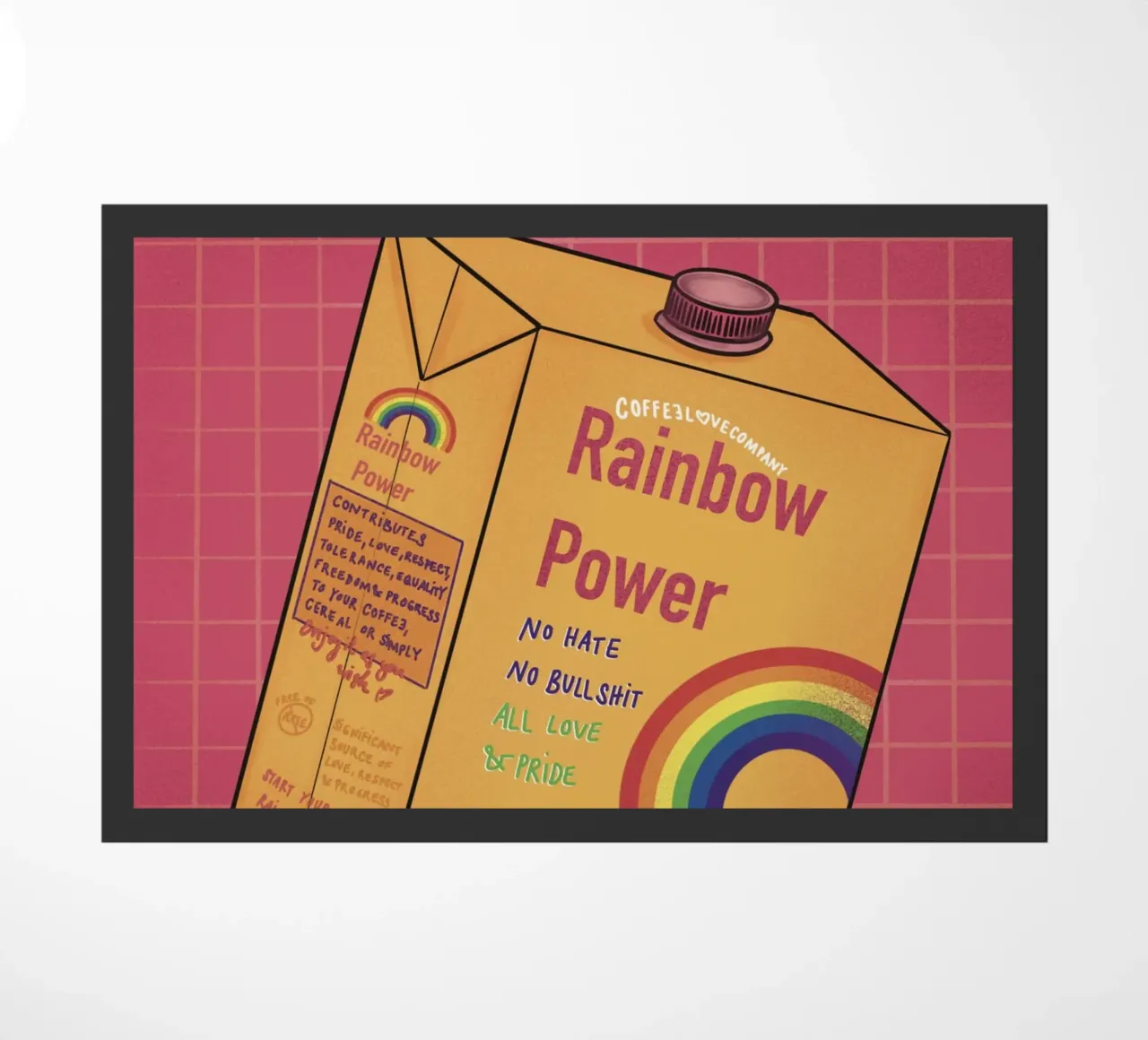 Rainbow Power Drink zerbino da Beeeplan