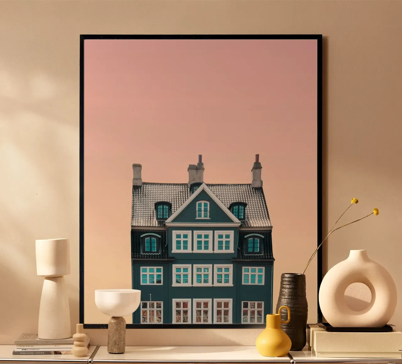 epic tower in gradient carta hahnemühle da feny
