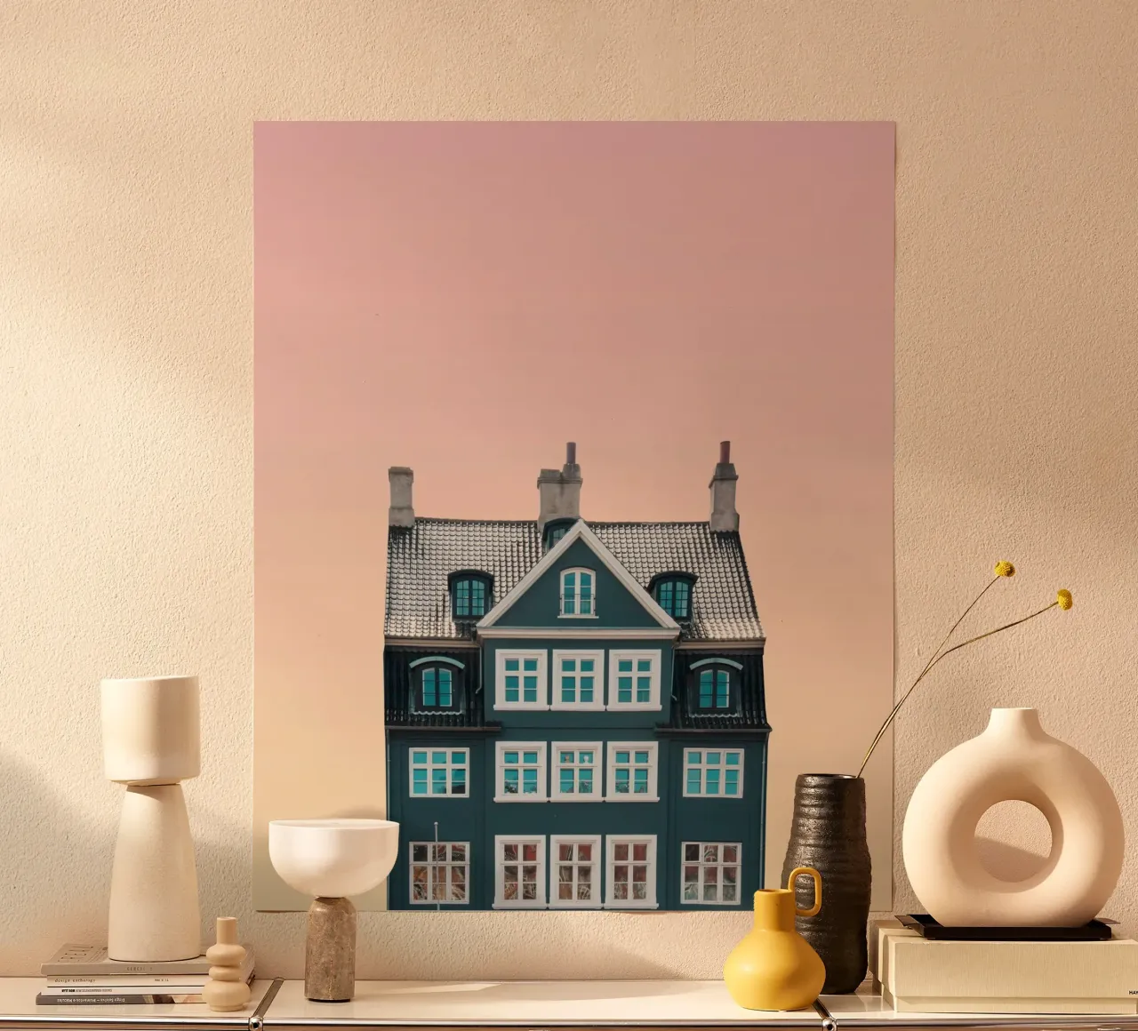 epic tower in gradient carta hahnemühle da feny