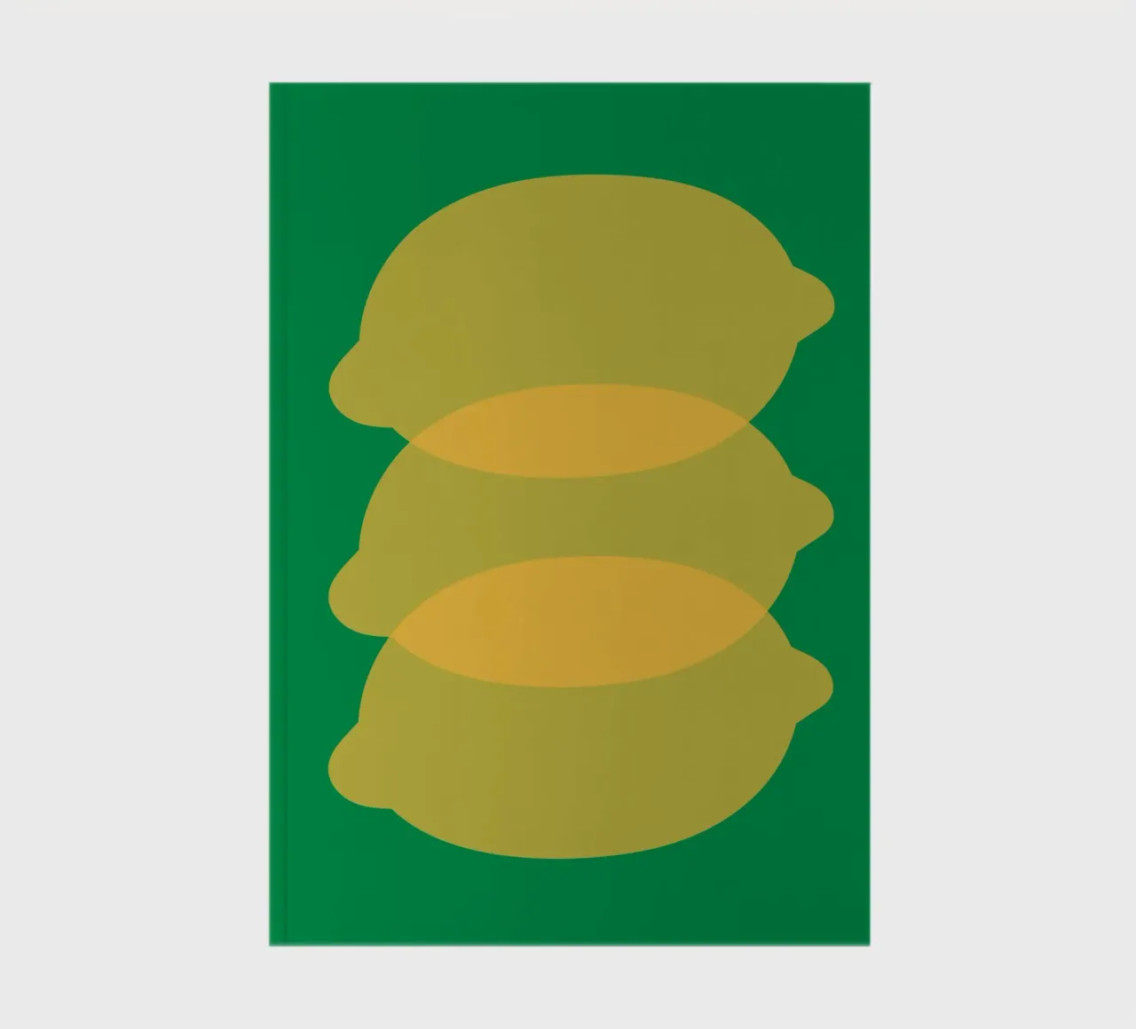 Vert Jaune Citron carnet de notes de galihstudio