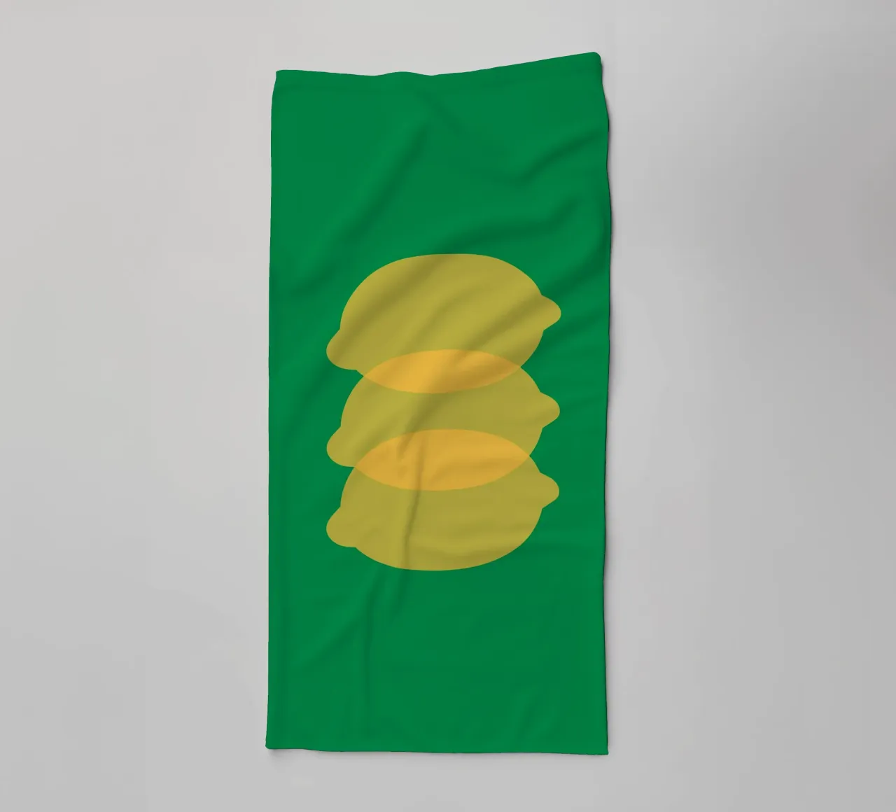 Vert Jaune Citron serviette de bain de galihstudio