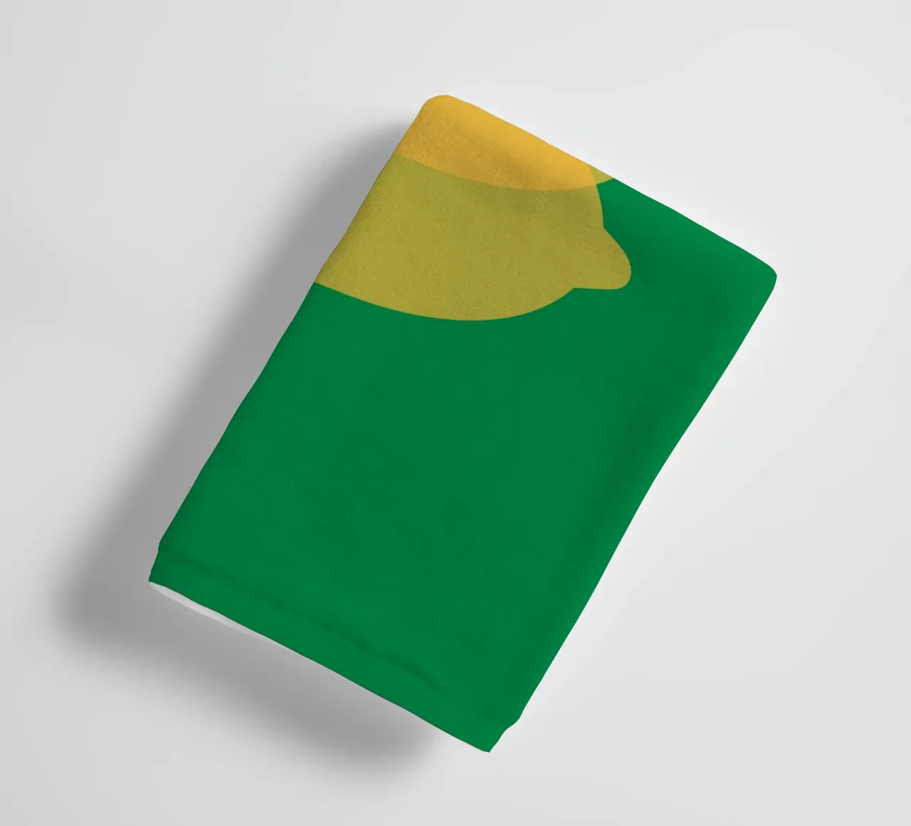 Vert Jaune Citron serviette de bain de galihstudio