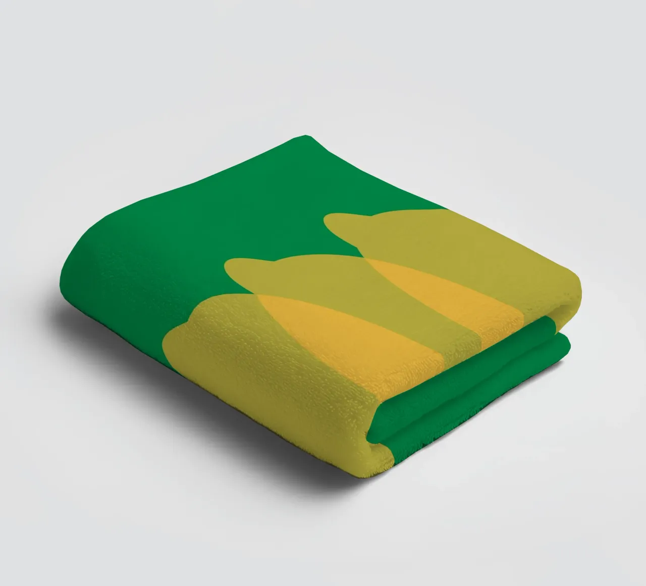 Vert Jaune Citron serviette de bain de galihstudio