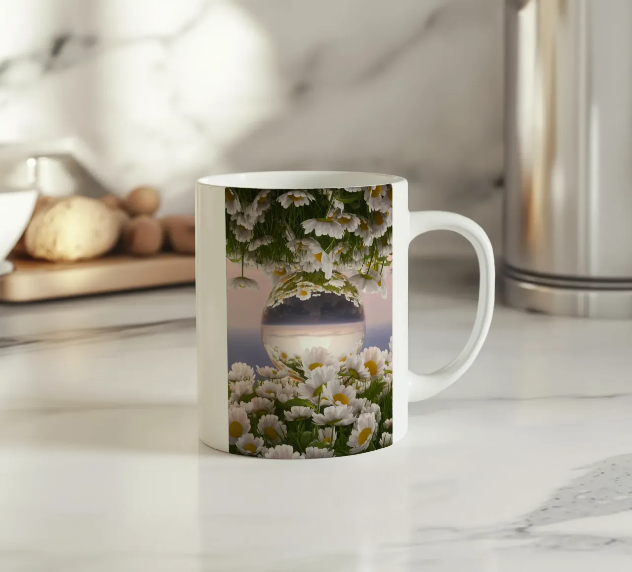sunflower reflect tazza in ceramica da feny