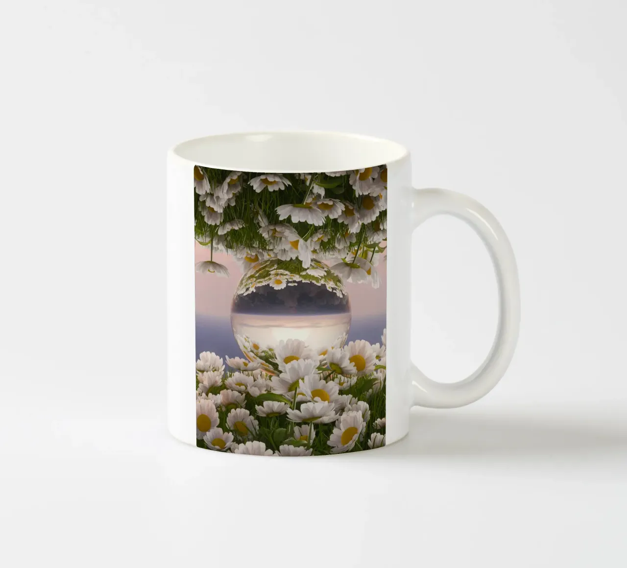 sunflower reflect tazza in ceramica da feny