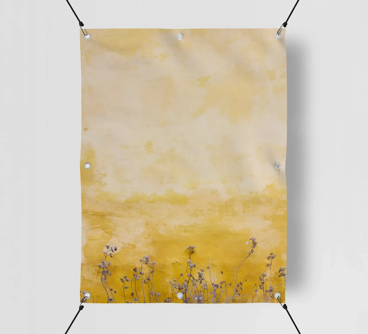 tall grass in yellow shade telo in pvc da feny