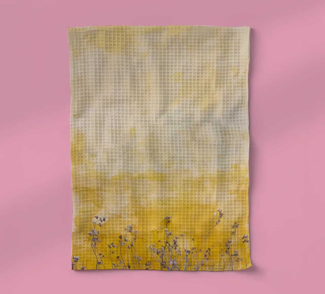 tall grass in yellow shade canovaccio da cucina da feny