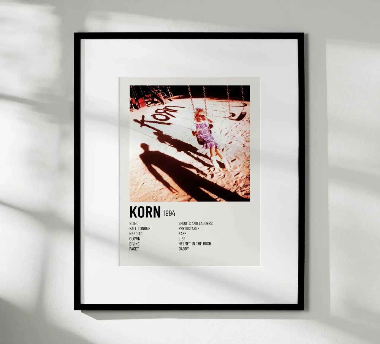 Korn 1994 carta hahnemühle da Raptor Metafora