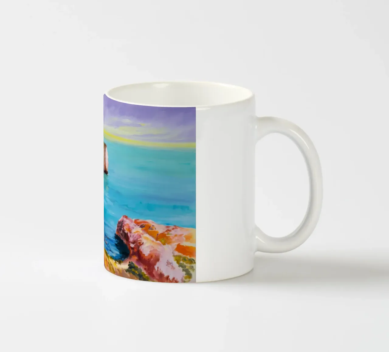 Scogliere di Azure Bay tazza in ceramica da Angkasa Mist