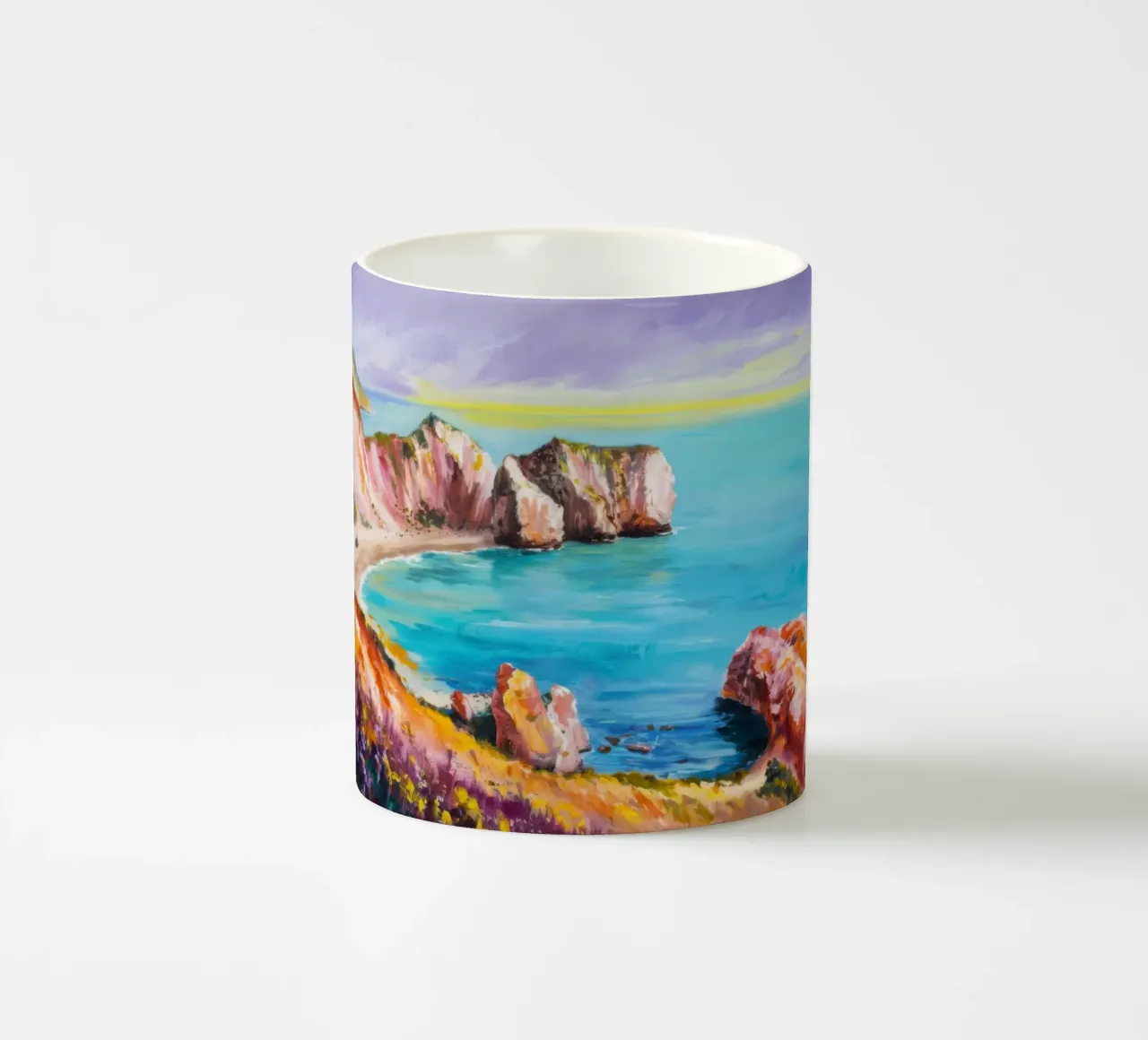 Scogliere di Azure Bay tazza in ceramica da Angkasa Mist