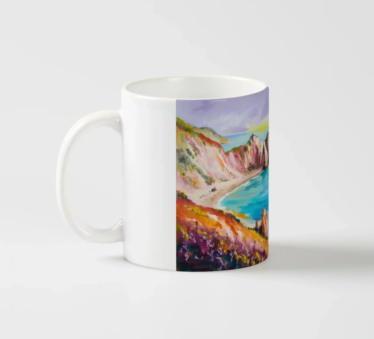 Scogliere di Azure Bay tazza in ceramica da Angkasa Mist