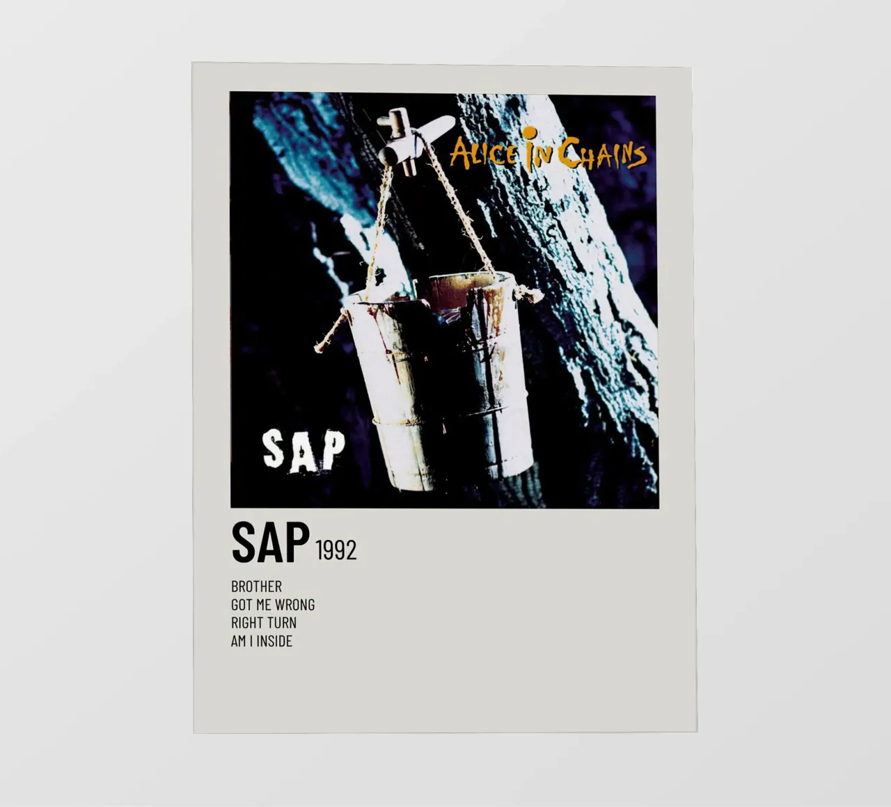 Alice In Chains SAP telo in pvc da Raptor Metafora