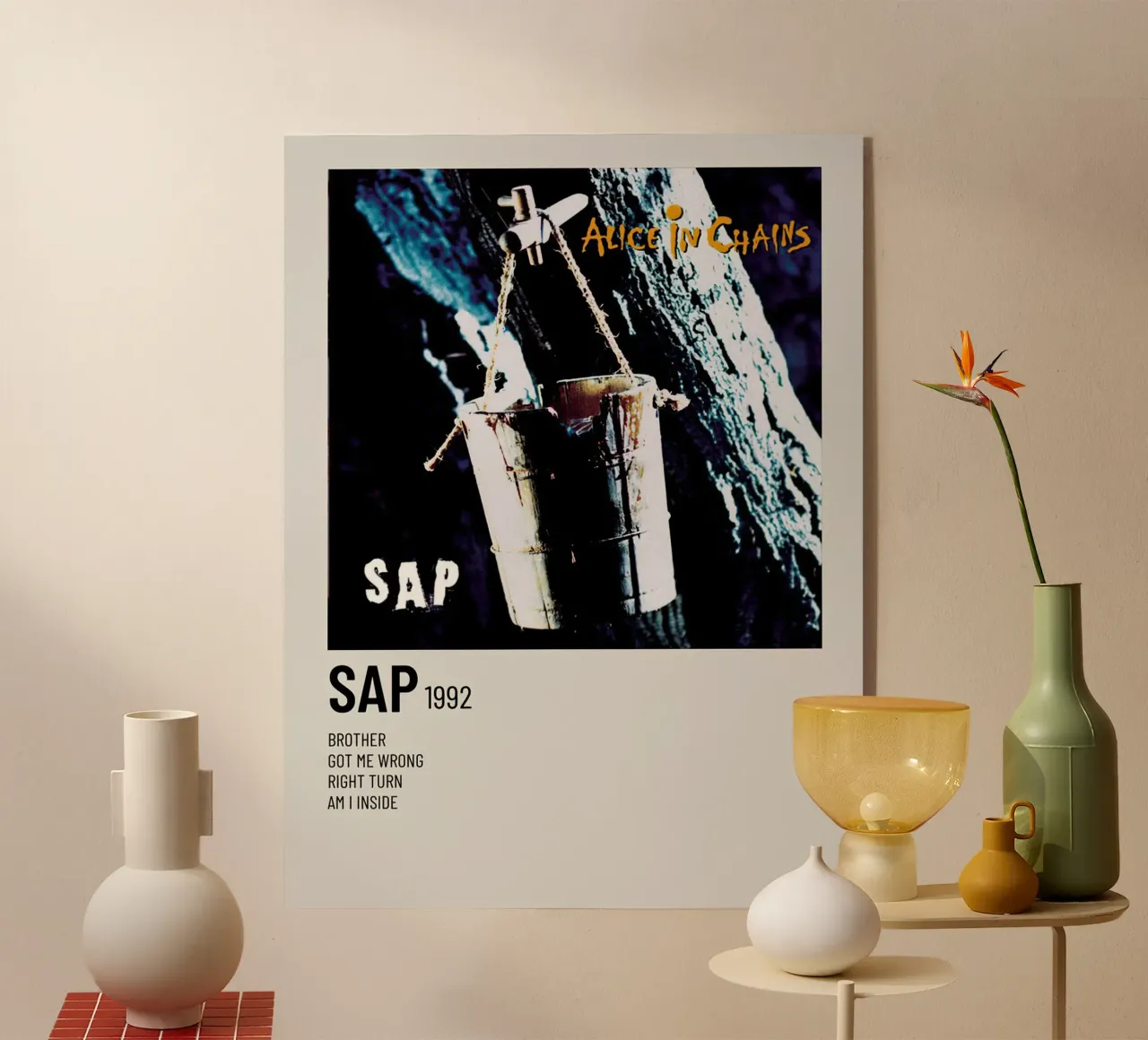 Alice In Chains SAP plexiglass da Raptor Metafora