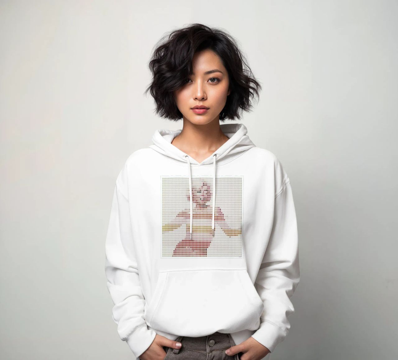 Bombshell felpa con cappuccio da Robotic Ewe