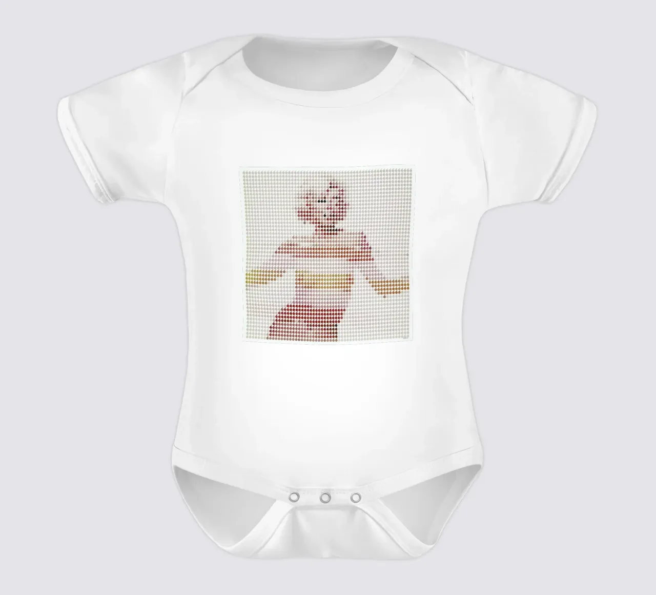 Bombshell body neonato maniche corte da Robotic Ewe