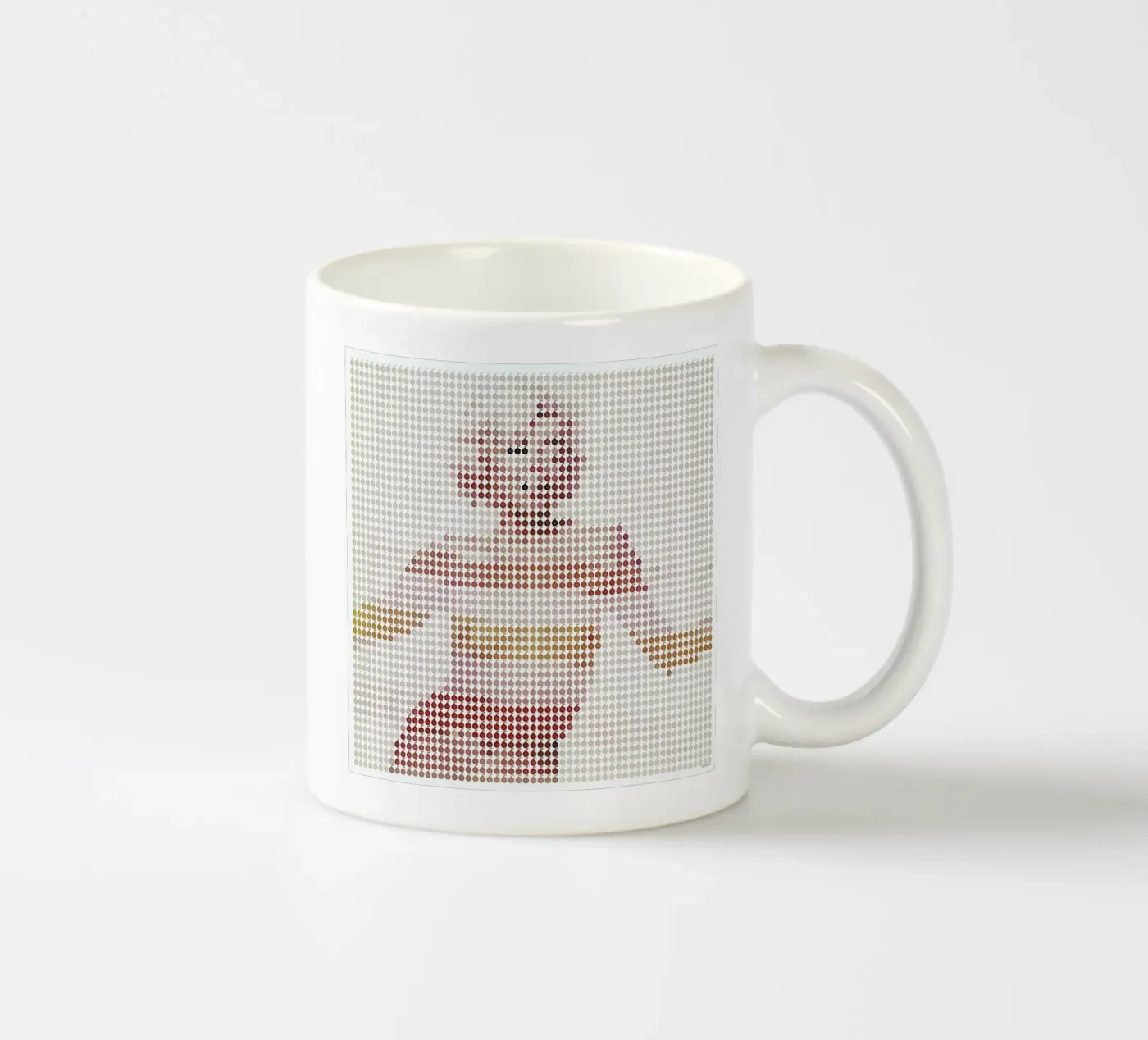 Bombshell ceramic mug by Robotic Ewe