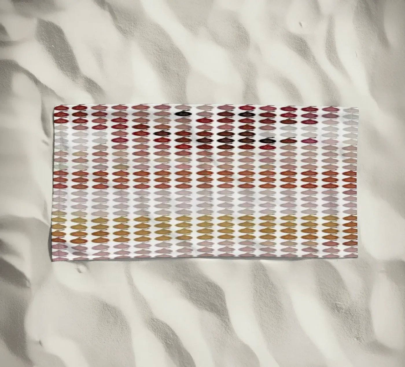 Bombshell beach towel by Robotic Ewe