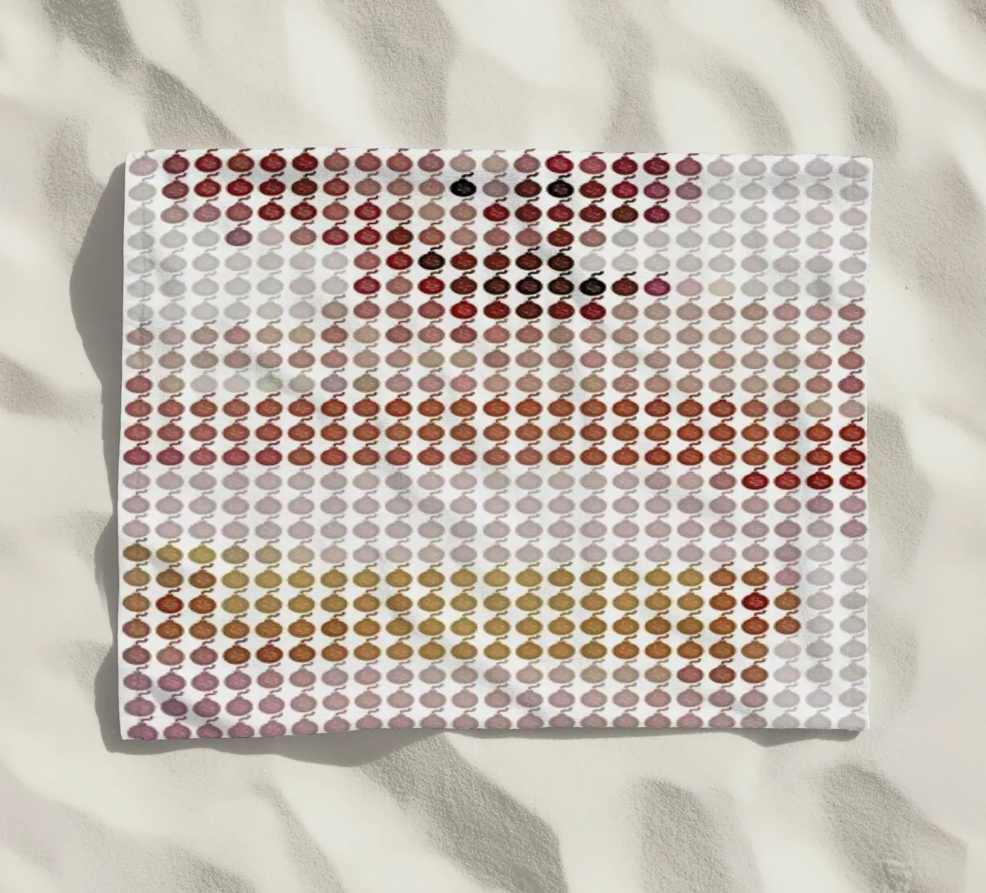 Bombshell beach towel by Robotic Ewe