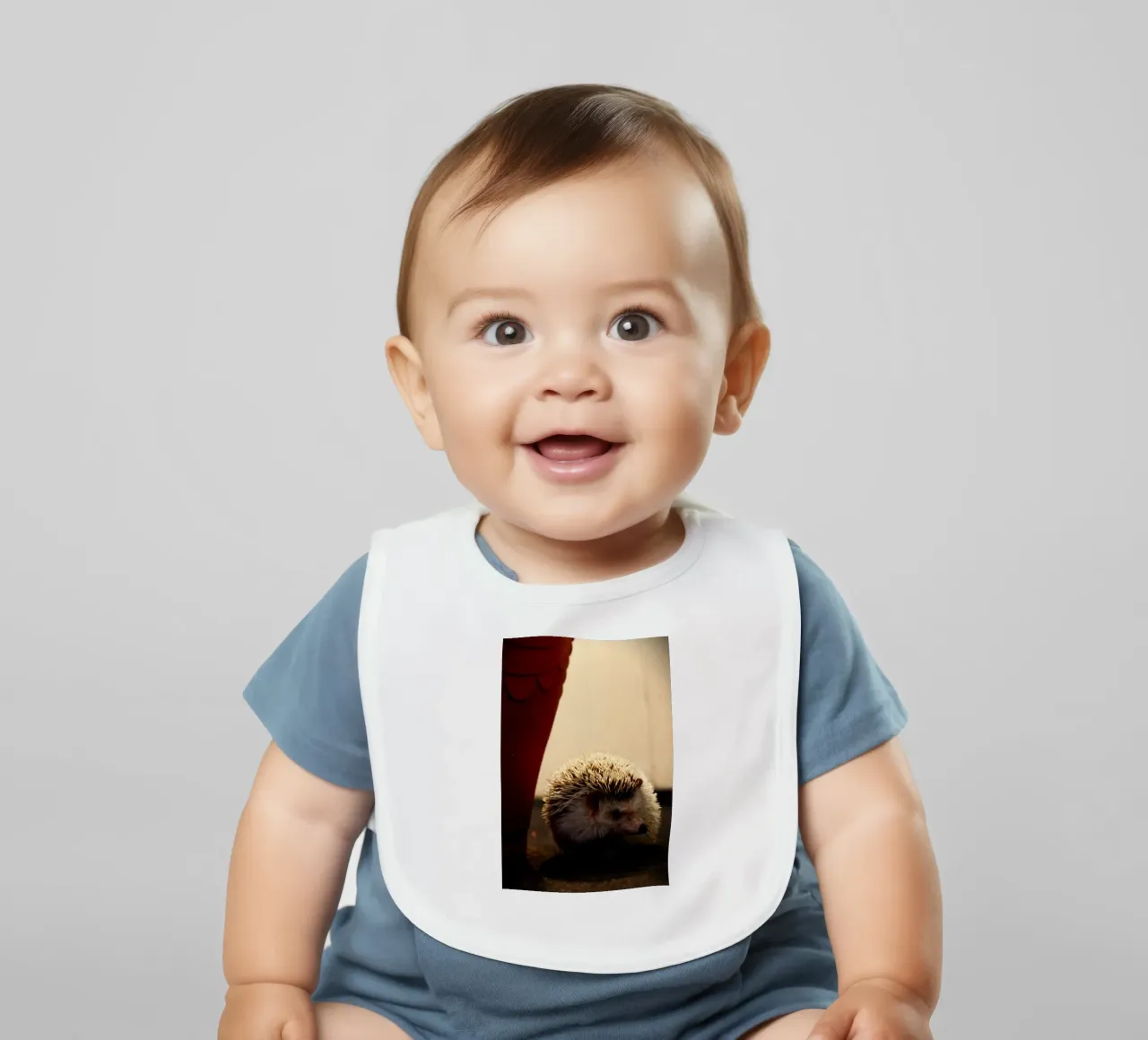 Semplice all'esterno, forte all'interno bavaglino da Nature's Palette