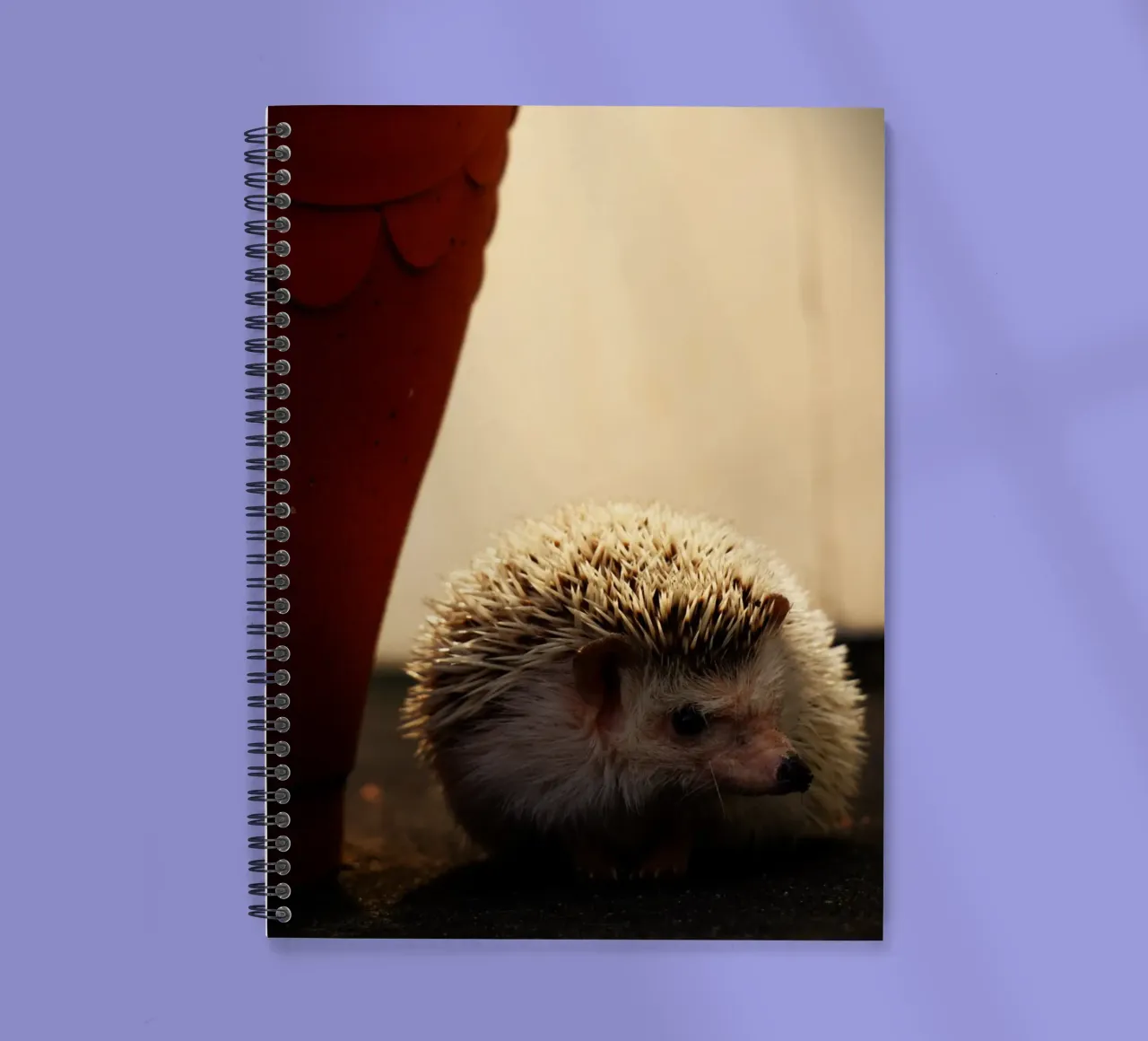 Simple on the outside, strong on the inside spiral notebook by Nature's Palette