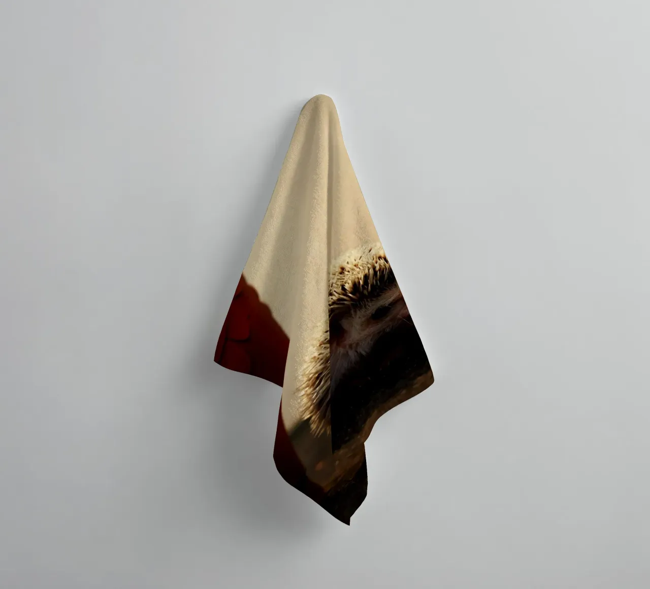 Simple on the outside, strong on the inside towel by Nature's Palette