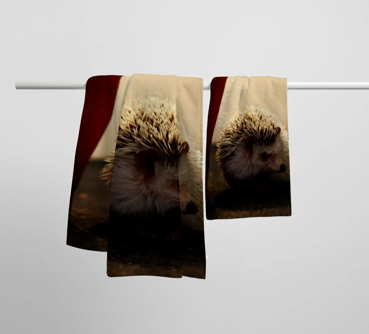 Simple on the outside, strong on the inside towel by Nature's Palette