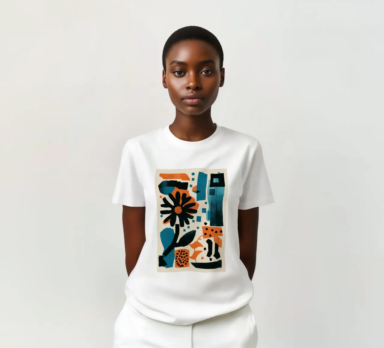 Grafica Noir Bloom t-shirt da Kala Martir