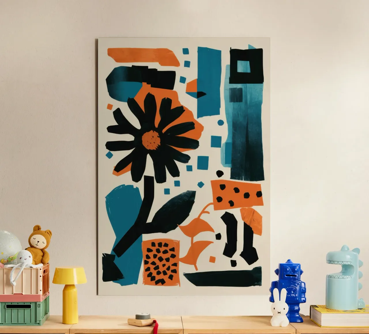 Grafica Noir Bloom alluminio dibond da Kala Martir