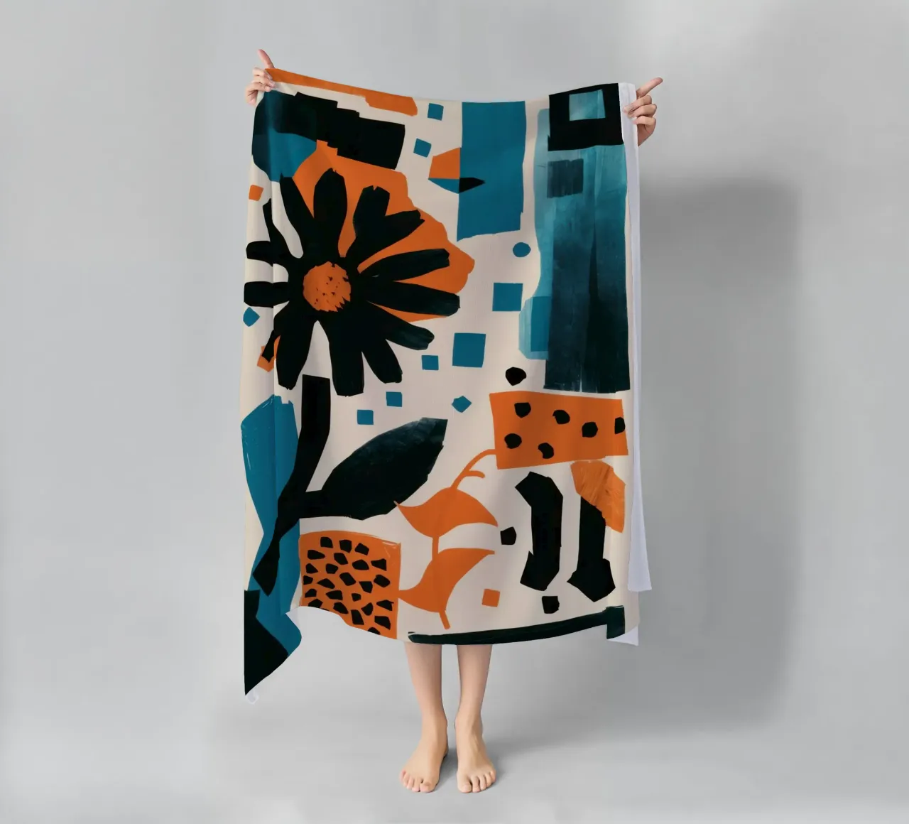 Grafica Noir Bloom telo mare da Kala Martir