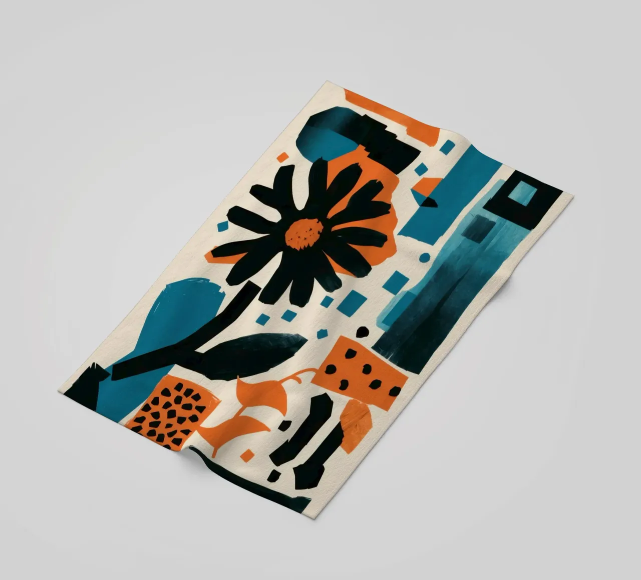 Grafica Noir Bloom telo mare da Kala Martir