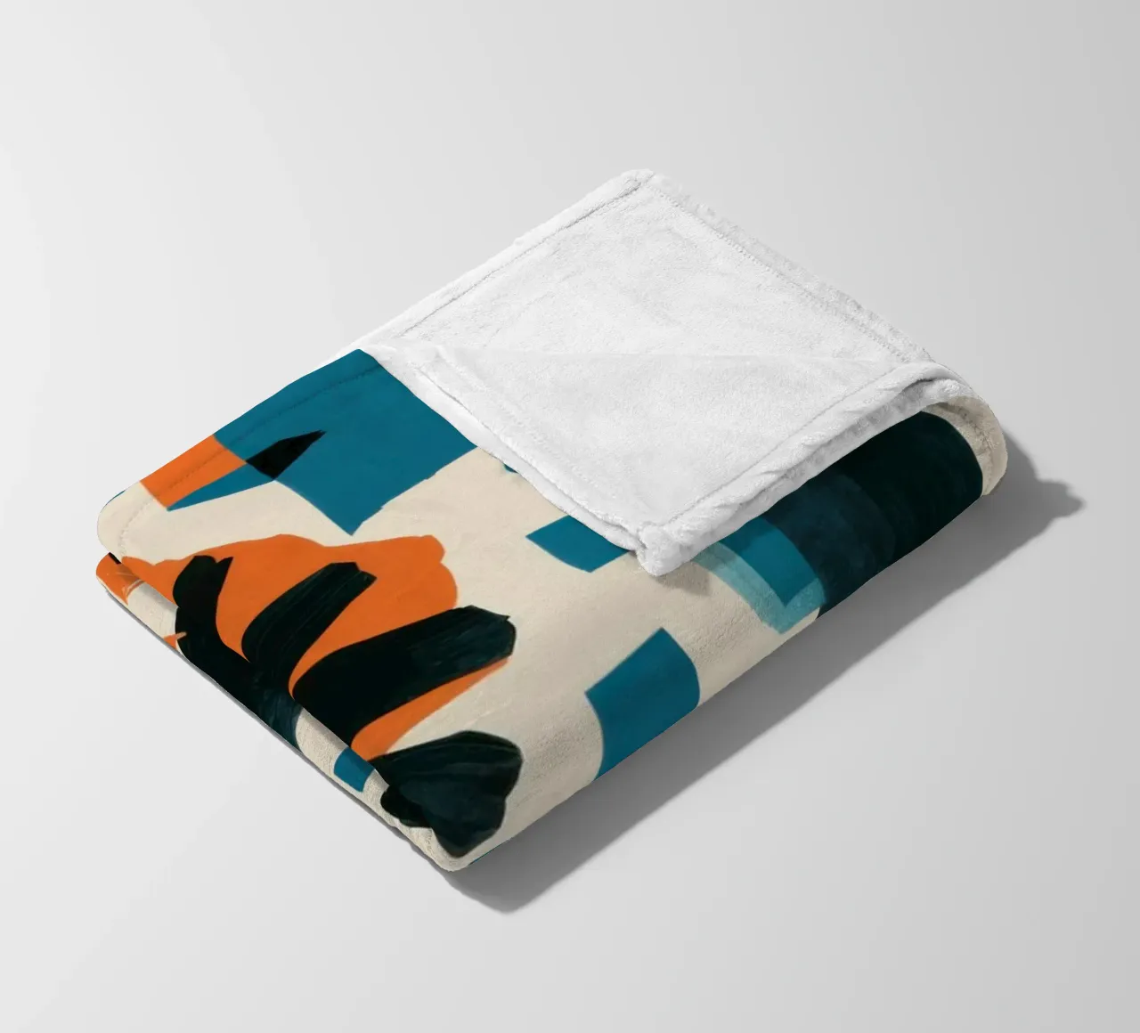 Grafica Noir Bloom coperta in pile da Kala Martir