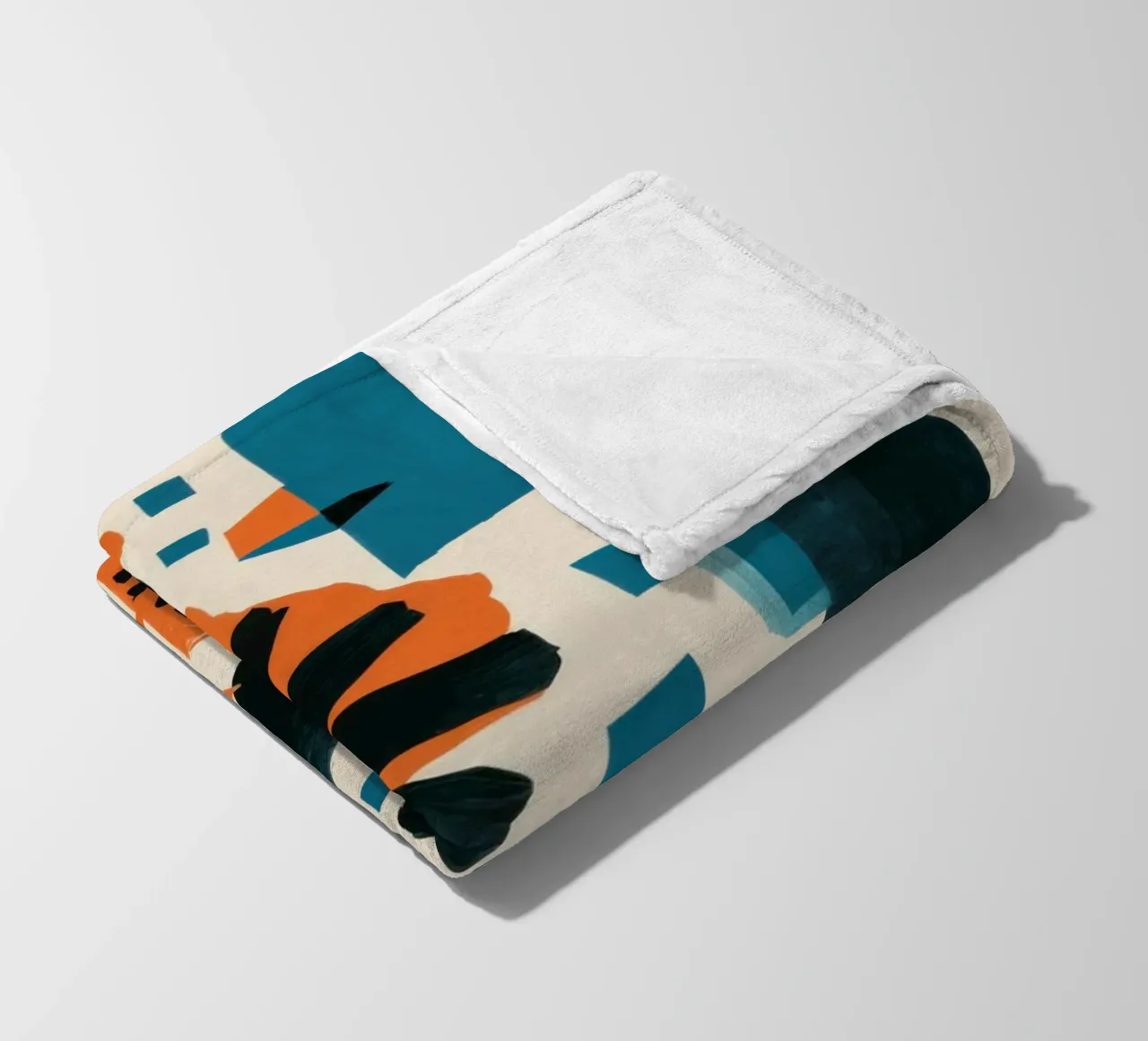 Grafica Noir Bloom coperta in pile da Kala Martir
