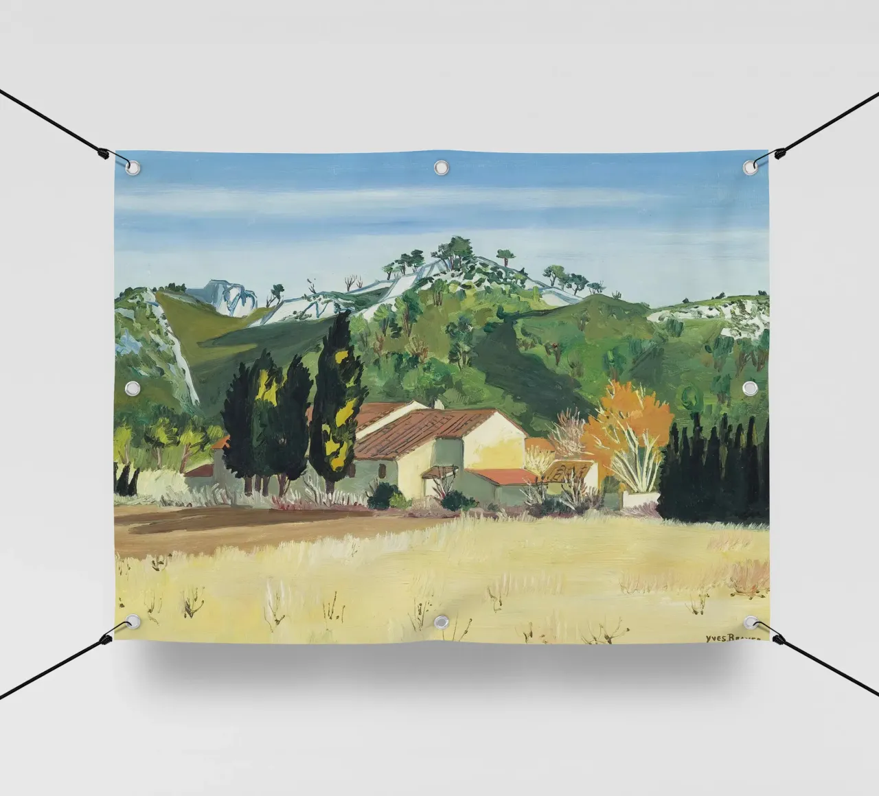 Mas en Provence telo in pvc da Peteriespinoza Studio