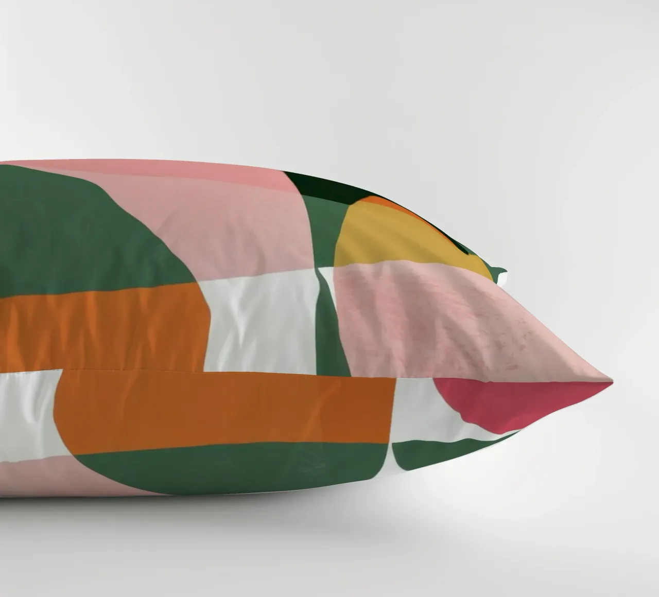 Patchwork di foglie geometriche cuscino da Kala Martir