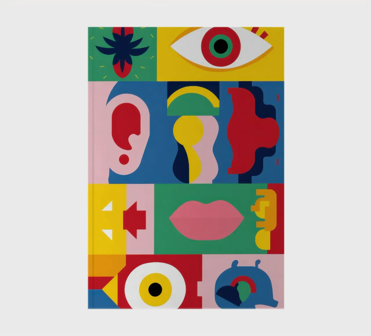 Deconstructed Face Grid notebook by Halo Whisper