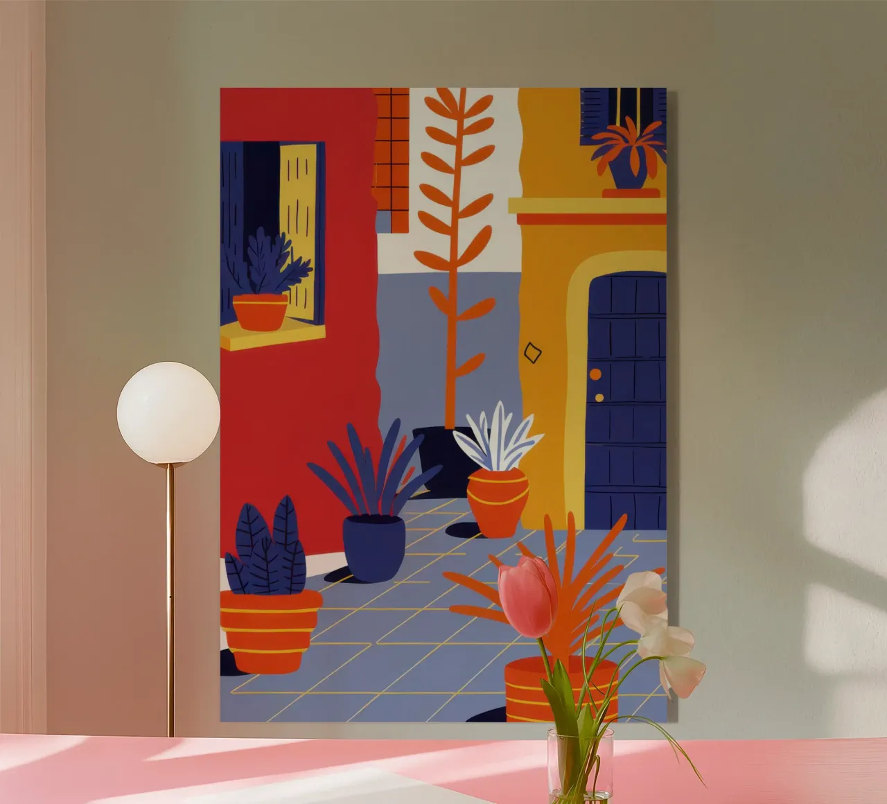 Vivere in un'alcova vivace plexiglass da Halo Whisper